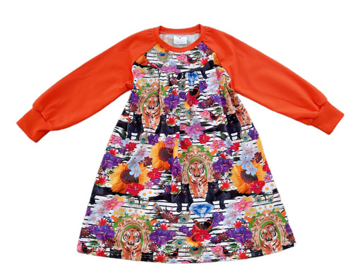 Kinder mädchen jersey kleid - mädchen,