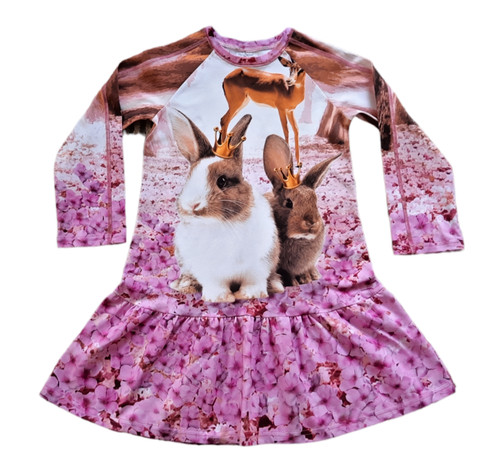 Kinder mädchen jersey kleid - kinder,